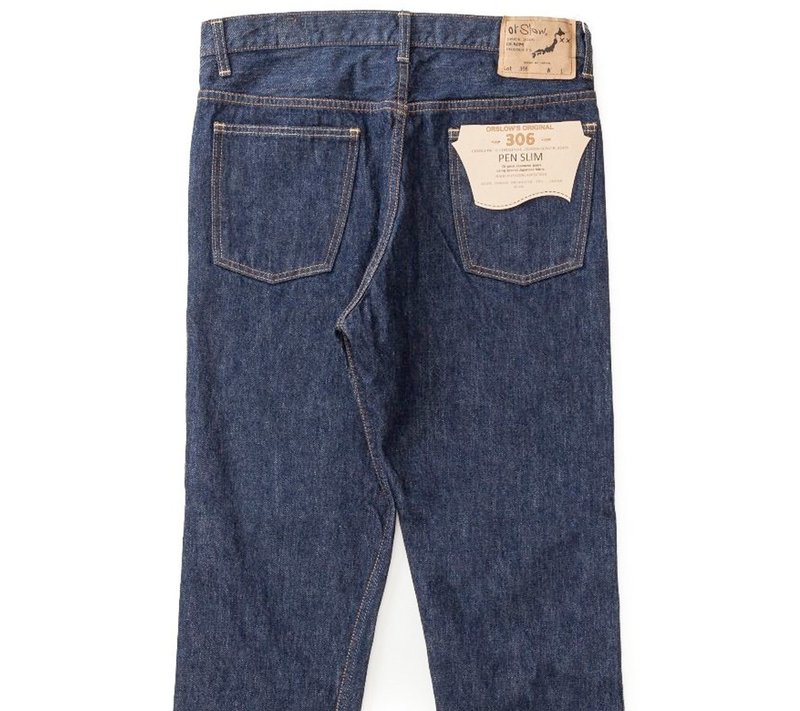 Orslow 306 Pen Slim Denim Jeans - One Wash | Garmentory