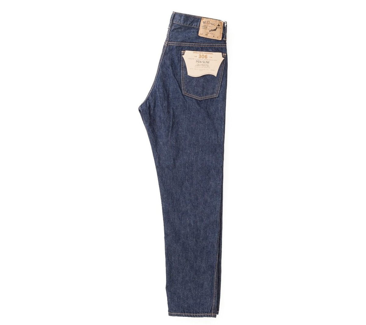Orslow 306 Pen Slim Denim Jeans - One Wash | Garmentory