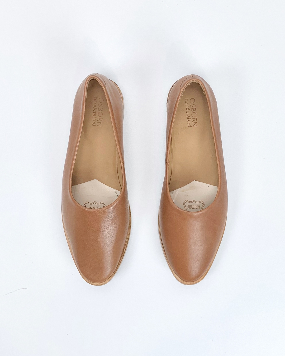 Osborn Clarity Flats Conhaque Garmentory
