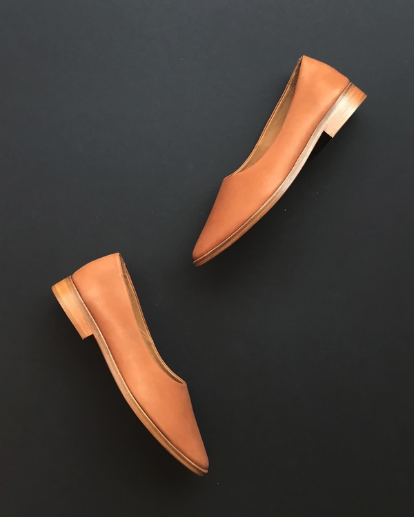 Osborn Clarity Flats Conhaque Garmentory