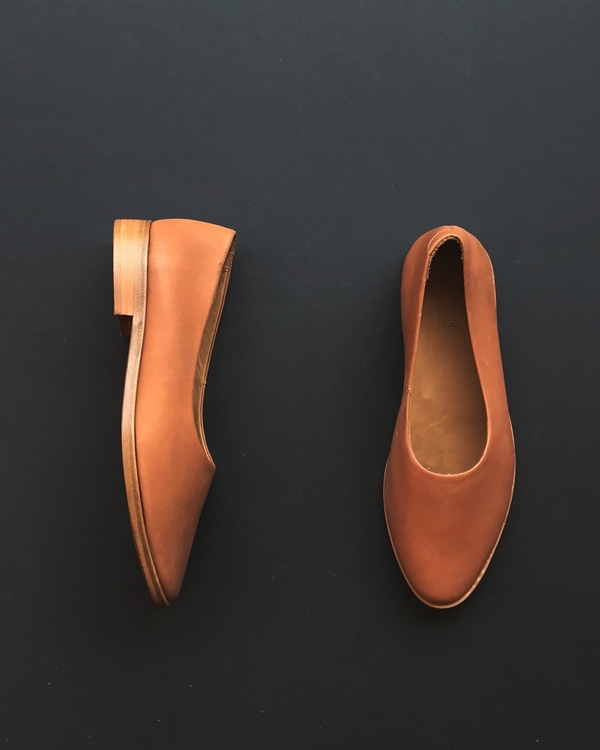 Osborn Clarity Flats Conhaque Garmentory