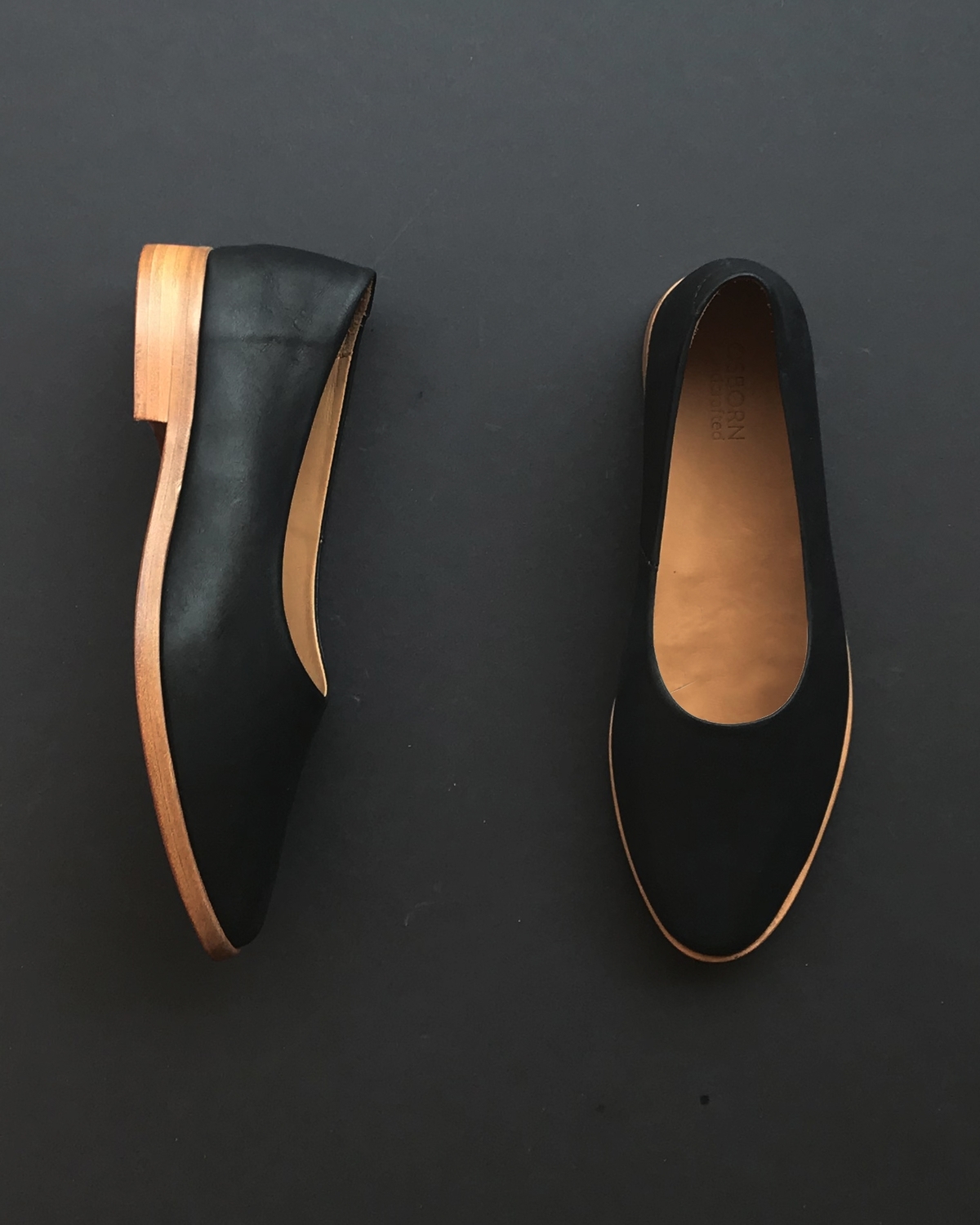 Osborn Clarity Flats Preto Garmentory