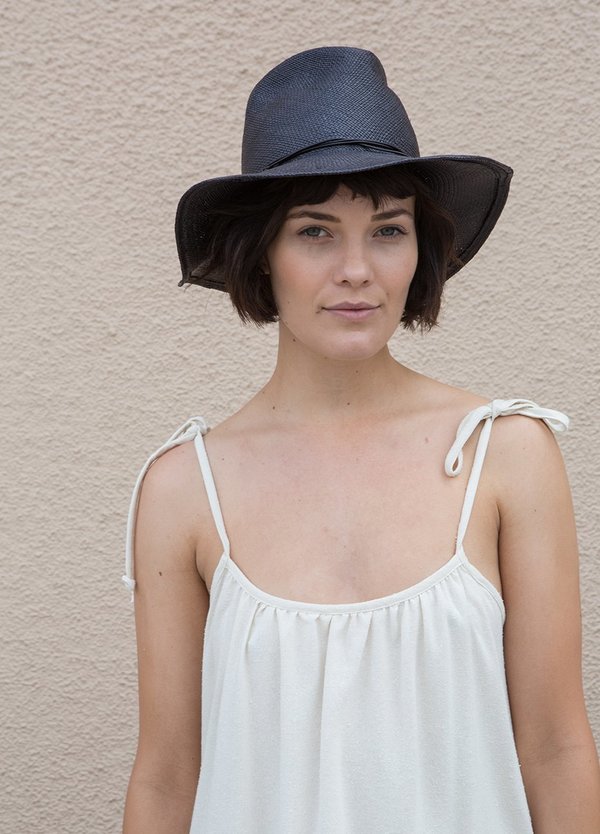 Brookes Boswell Prescott Hat - black Brookes Boswell Prescott Hat - black