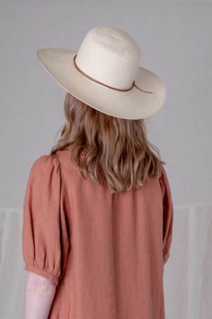 Brookes Boswell PATTERSON IN FINE GRADE PANAMA STRAW 