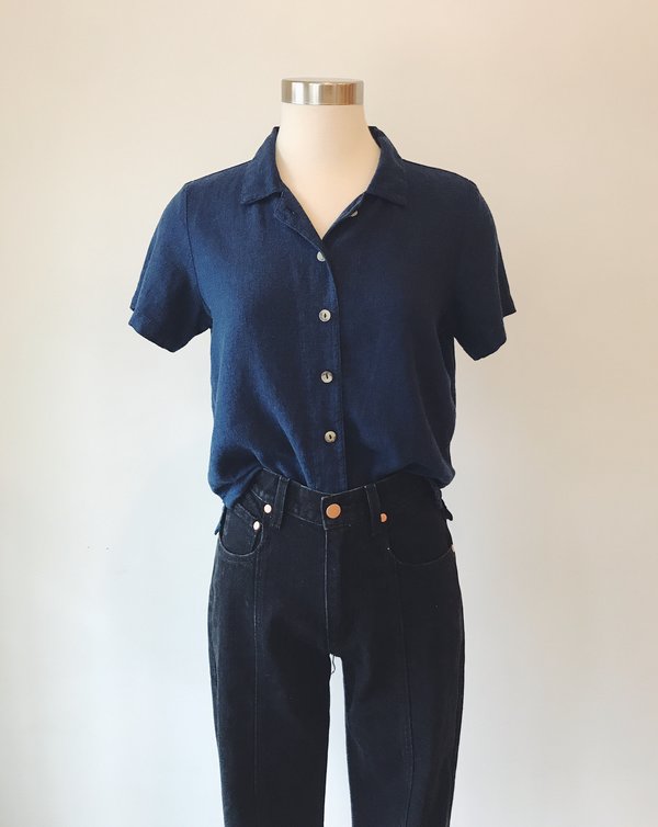 Me & Arrow Button-Down Shirt - Navy Me & Arrow Button-Down Shirt - Navy