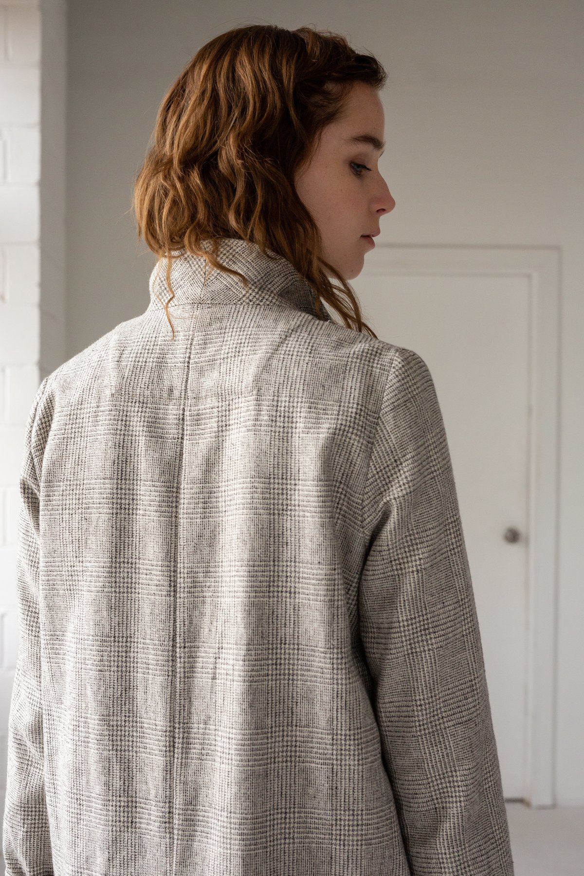 Lois Hazel Straight Duster - Plaid - Image 6 of 6