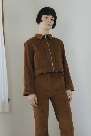 Sister Corduroy Divine Jacket - Toffee Brown Sister Corduroy Divine Jacket - Toffee Brown