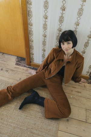 Sister Corduroy Divine Jacket - Toffee Brown Sister Corduroy Divine Jacket - Toffee Brown