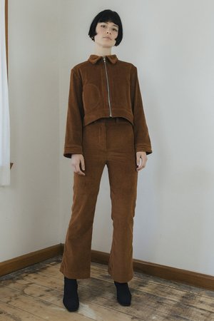 Sister Corduroy Divine Jacket - Toffee Brown Sister Corduroy Divine Jacket - Toffee Brown