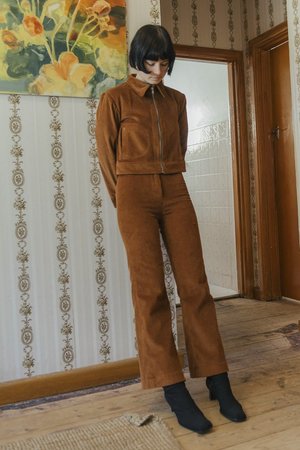Sister Corduroy Divine Jacket - Toffee Brown Sister Corduroy Divine Jacket - Toffee Brown