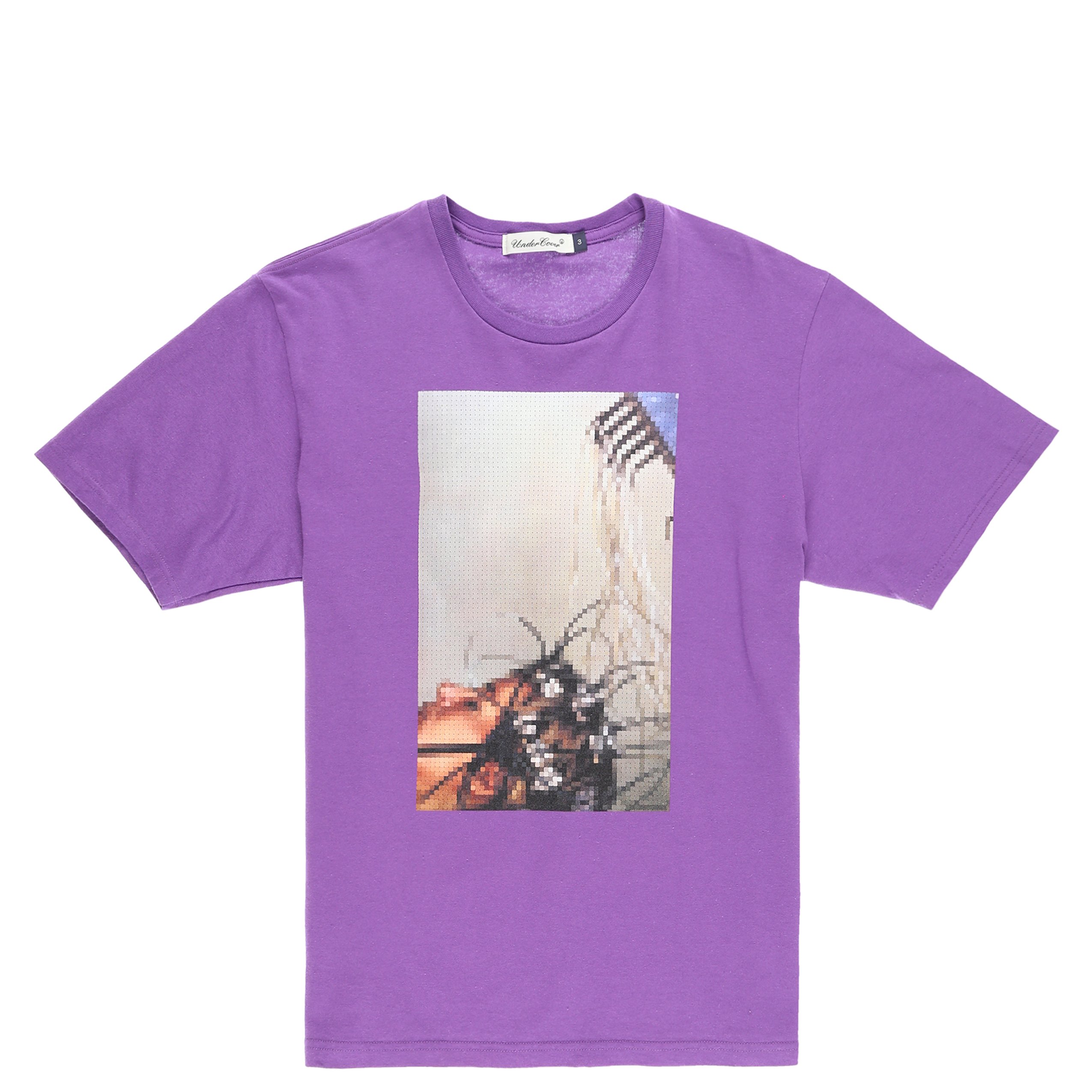Tシャツ・カットソー COVERNAT Small typography graphic t-shirt Purple MUSINSA | COVERNAT Small typography graphic t-shirt Purple