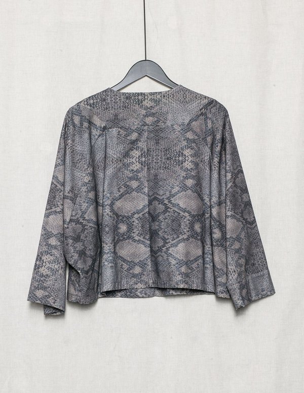 Berenik JACKET WIDE SLEEVES LINEN - printed snake Berenik JACKET WIDE SLEEVES LINEN - printed snake