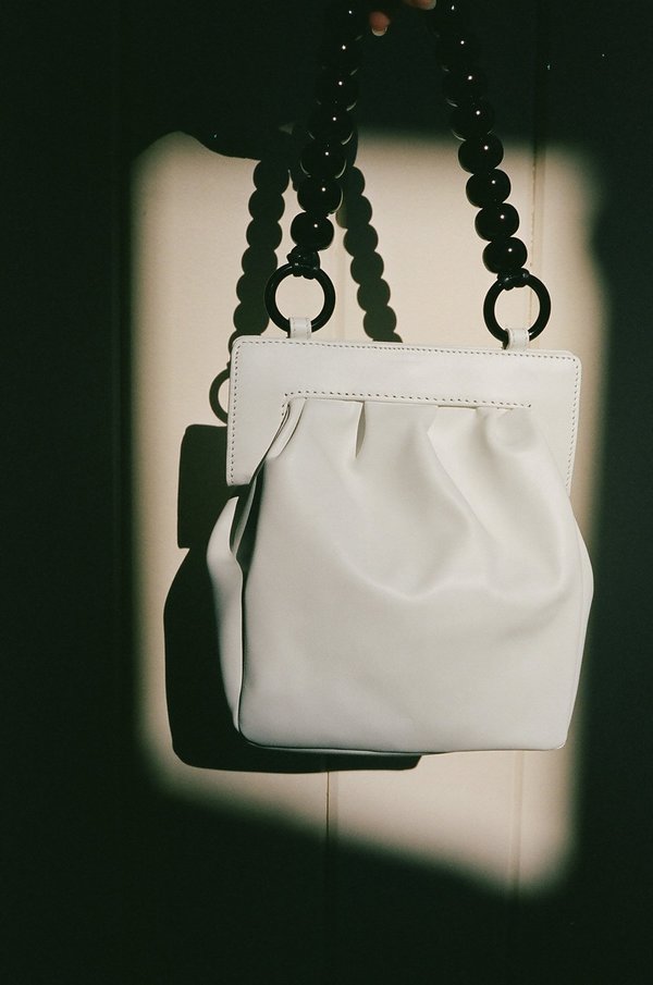 Maryam Nassir Zadeh Purse - White Glow Maryam Nassir Zadeh Purse - White Glow