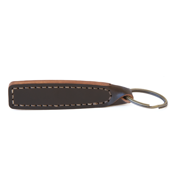 Unisex Makr Stitch Turn Fob - Dark Cognac Unisex Makr Stitch Turn Fob - Dark Cognac