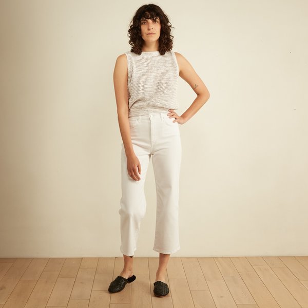 CQY Denim Sunday Wide Leg Crop Jean CQY Denim Sunday Wide Leg Crop Jean