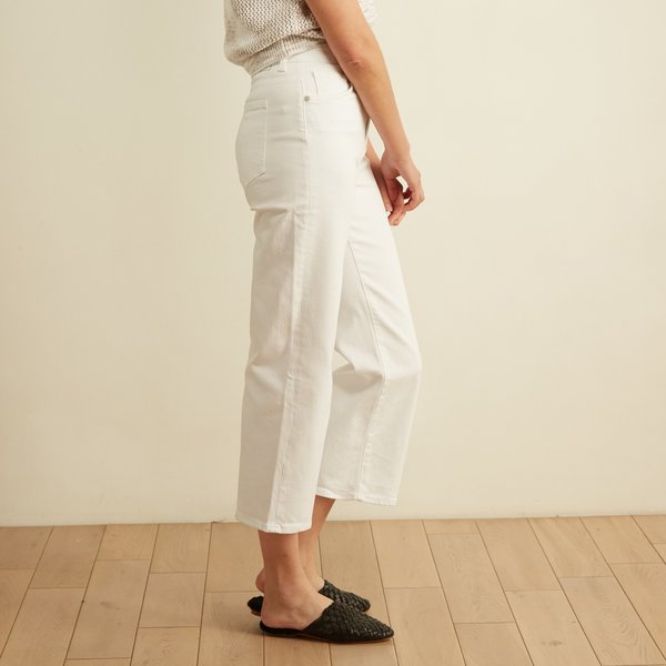 CQY Denim Sunday Wide Leg Crop Jean CQY Denim Sunday Wide Leg Crop Jean