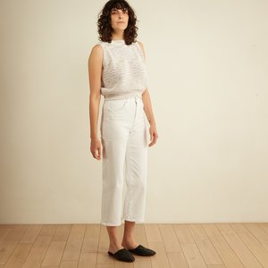 CQY Denim Sunday Wide Leg Crop Jean CQY Denim Sunday Wide Leg Crop Jean