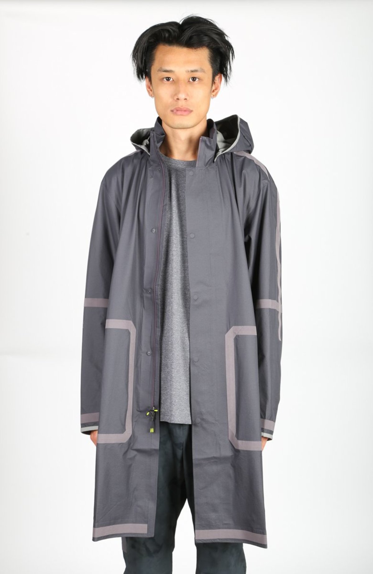 Robert Geller x LULULEMON TAKE THE MOMENT PARKA - Dark Shadow