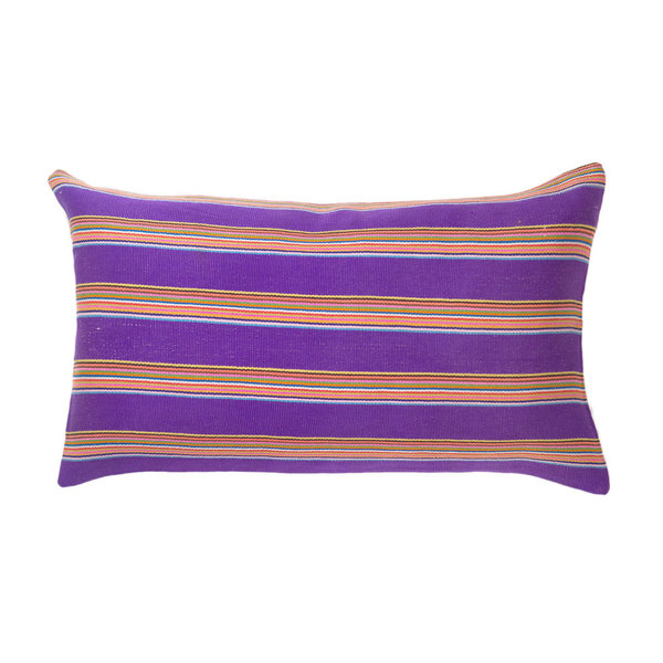 Archive New York Zacualpa Pillow 12"x20" - Purple Rainbow Archive New York Zacualpa Pillow 12"x20" - Purple Rainbow