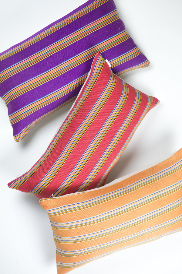 Archive New York Zacualpa Pillow 12"x20" - Purple Rainbow Archive New York Zacualpa Pillow 12"x20" - Purple Rainbow