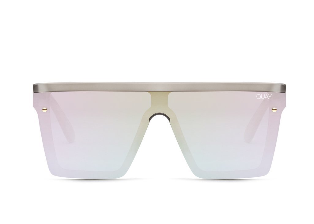 Hindsight Sunglasses Quay Hindsight Gold QUAY Hindsight Sunglasses