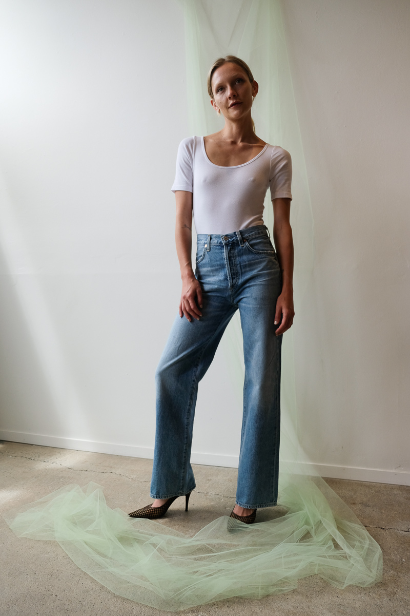 CITIZENS OF HUMANITY FLAVIE デニム　27 Citizens of Humanity Flavie Trouser Jean - Tularosa | Garmentory