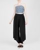 INGA-LENA Lova Crop Pant - Charcoal Noire - Thumbnail 3