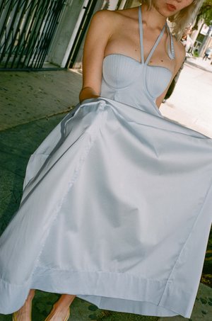 BEVZA Architect Dress - Light Blue BEVZA Architect Dress - Light Blue