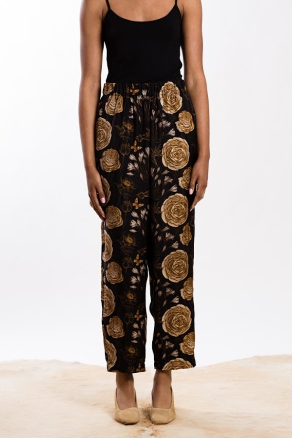 パンツ Uma Wang PALMER PANTS Uma Wang Palmer Pant - Floral Print | Garmentory