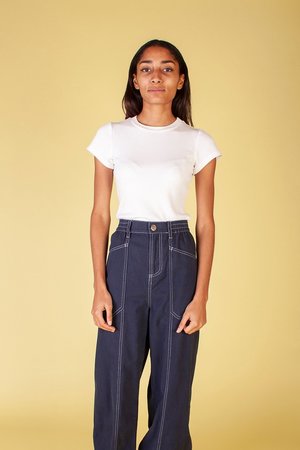 L.F.Markey Davy Tee - White L.F.Markey Davy Tee - White
