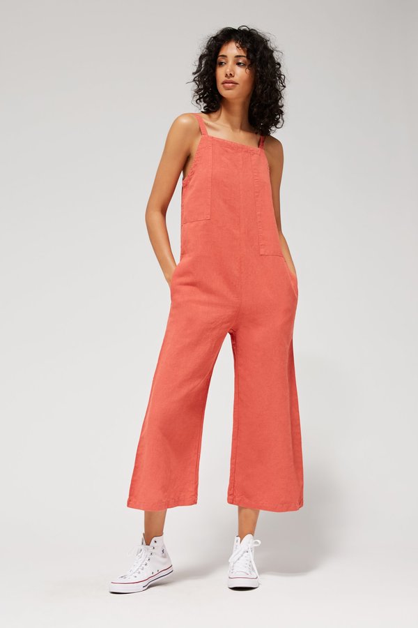 Lacausa Brooks Jumpsuit - Rhubarb Lacausa Brooks Jumpsuit - Rhubarb