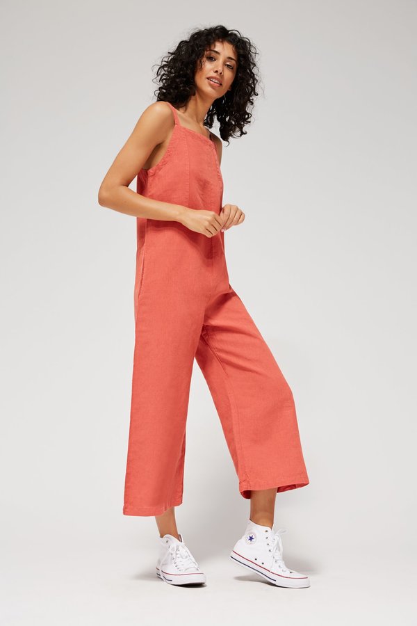Lacausa Brooks Jumpsuit - Rhubarb Lacausa Brooks Jumpsuit - Rhubarb