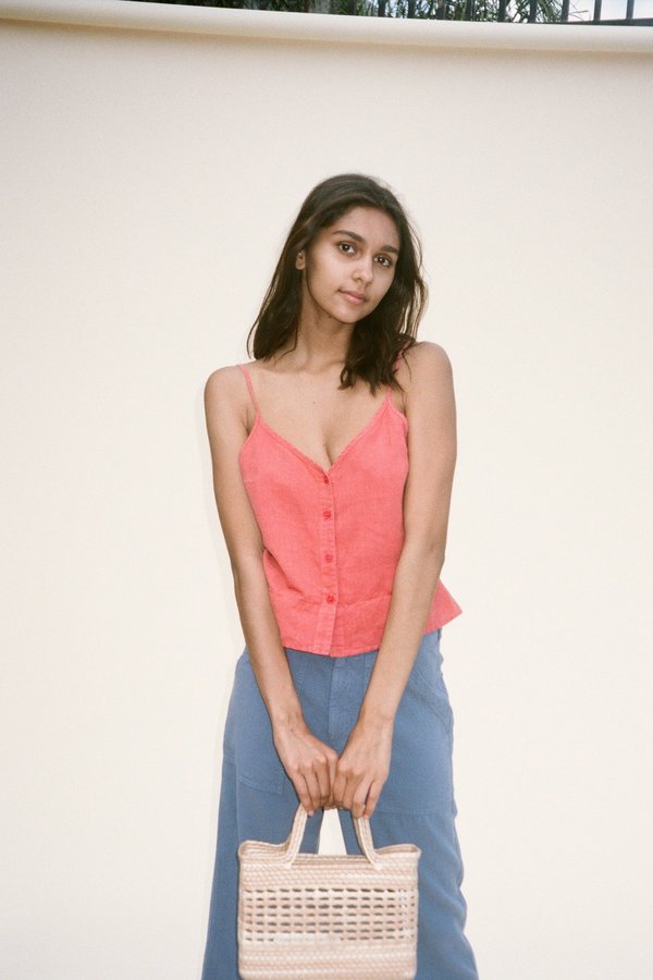 Lacausa Emilie Tank - Rhubarb Lacausa Emilie Tank - Rhubarb