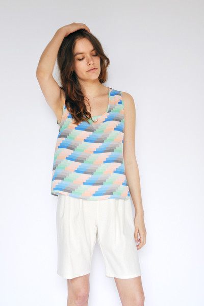 Dusen Dusen Gradient Stripe Tank Dusen Dusen Gradient Stripe Tank