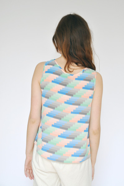 Dusen Dusen Gradient Stripe Tank Dusen Dusen Gradient Stripe Tank