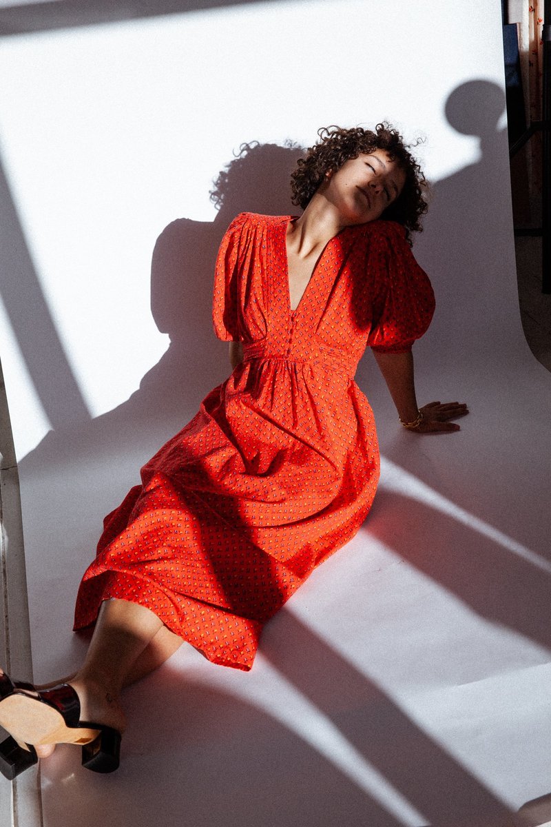 M.i.H. Jeans Avery Dress - Tulip print