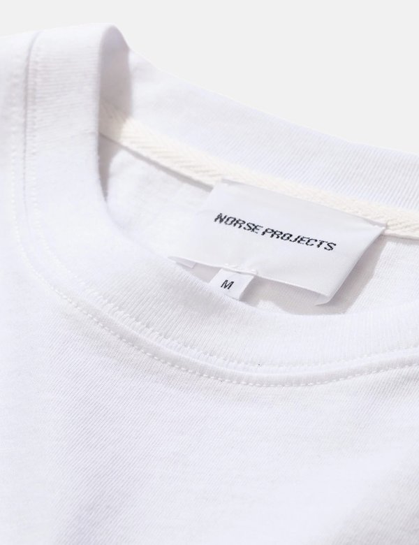 Norse Projects Niels Painted Shapes T-Shirt - White Norse Projects Niels Painted Shapes T-Shirt - White