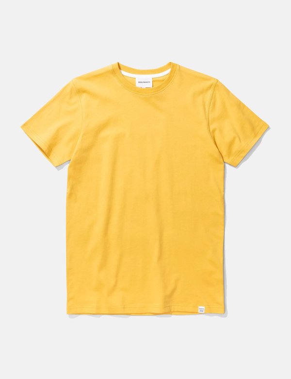Norse Projects Niels Standard T-Shirt - Sunrise Yellow Norse Projects Niels Standard T-Shirt - Sunrise Yellow