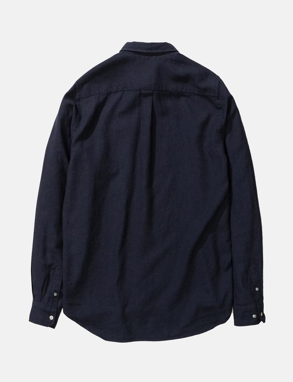 Norse Projects Osvald Button Down Shirt - Dark Navy Blue Norse Projects Osvald Button Down Shirt - Dark Navy Blue