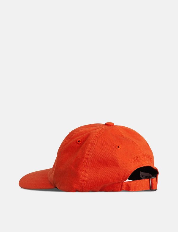 Norse Projects Twill Sports Cap - Pumpkin Orange Norse Projects Twill Sports Cap - Pumpkin Orange