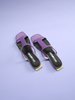 Kurt Lyle Mimi Slide - Purple/Chartreuse - Thumbnail 2