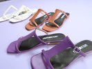 Kurt Lyle Mimi Slide - Purple/Chartreuse - Thumbnail 4