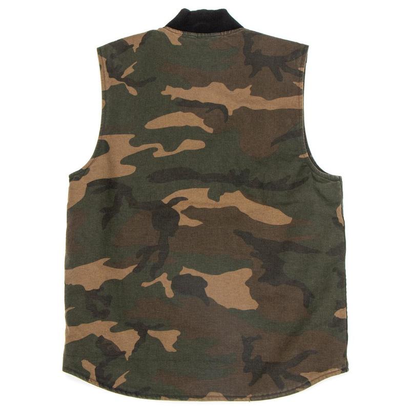 トップス Carhartt WIP CLASSIC VEST rinsed Shop Carhartt WIP Classic Organic Dearborn Vest (black
