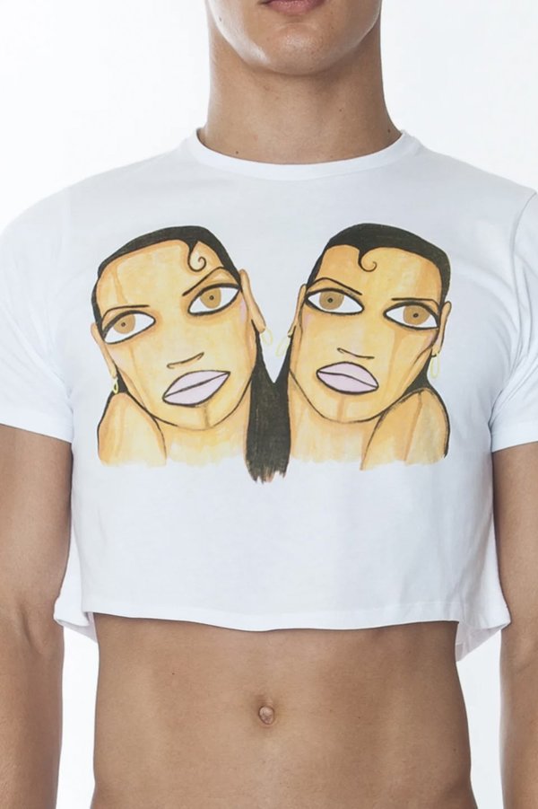 Patrick Church Crop Top - AMBER & ANASTASIA Patrick Church Crop Top - AMBER & ANASTASIA