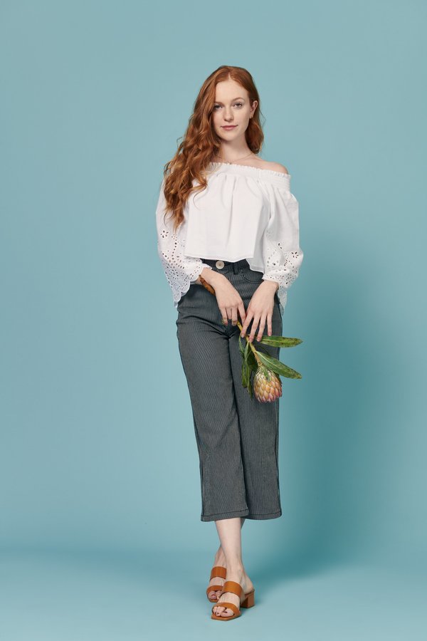 Whimsy + Row August Top - White Whimsy + Row August Top - White