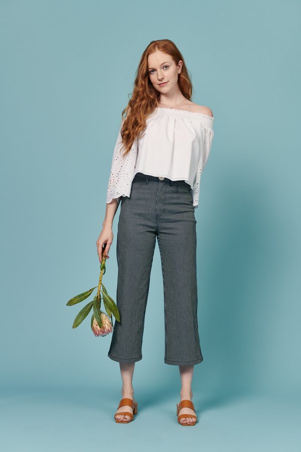Whimsy + Row August Top - White Whimsy + Row August Top - White