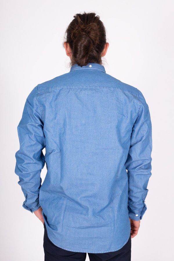 Norse Projects Anton Denim Shirt - Stone Washed Norse Projects Anton Denim Shirt - Stone Washed