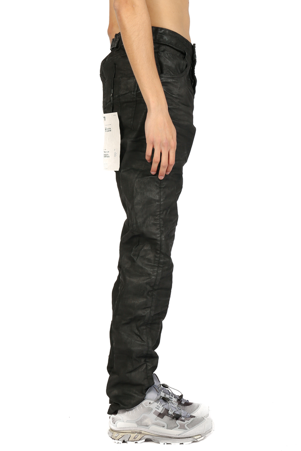 11 by Boris Bidjan Saberi Waxed Denim Jeans - Black | Garmentory