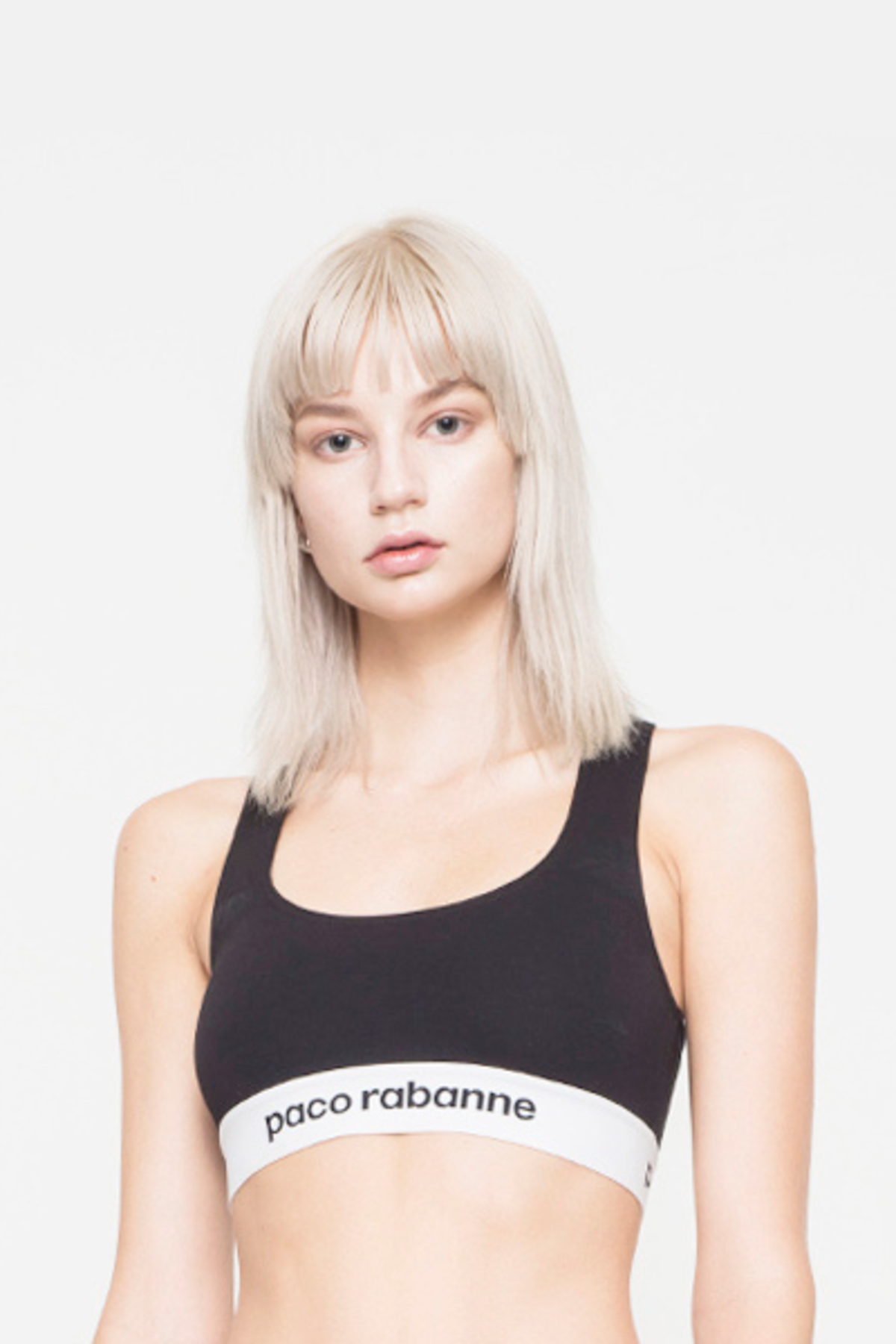【paco rabanne】 ウエストロゴ　トレンカ paco rabanne】 ウエストロゴ トレンカ