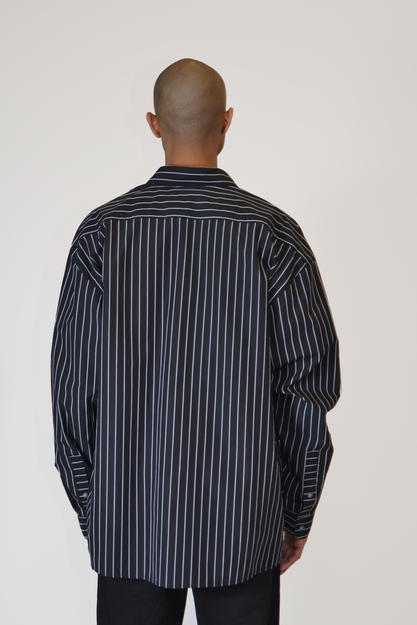 The Celect Striped Woven - Black/White Stripes The Celect Striped Woven - Black/White Stripes